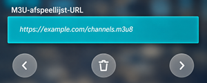 Instelling: Download playlist on each start